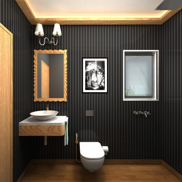 Toilet Interior Decoration